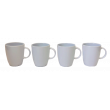 Set de 4 mugs Cool White