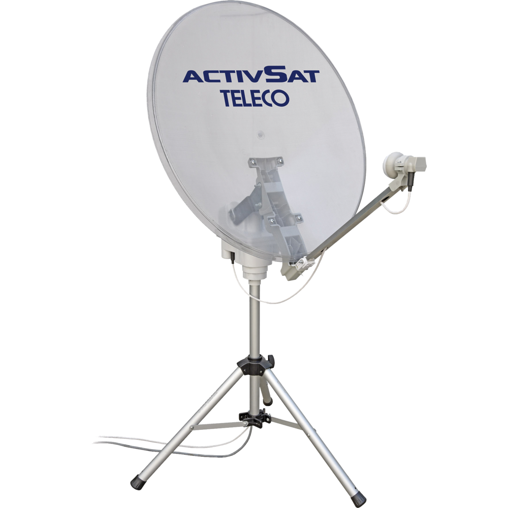 Antenne satellite portable automatique ACTIV SAT SMART TELECO 65 cm