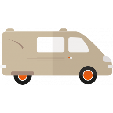 Tapis de cabine camping-cars FORD Transit Custom après 2013