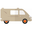 Tapis de cabine camping-cars FORD Transit Custom après 2013
