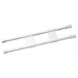 Barres anti chute extensibles pour placard ou réfrigérateur Double - petite de 25,5 à 43 cm