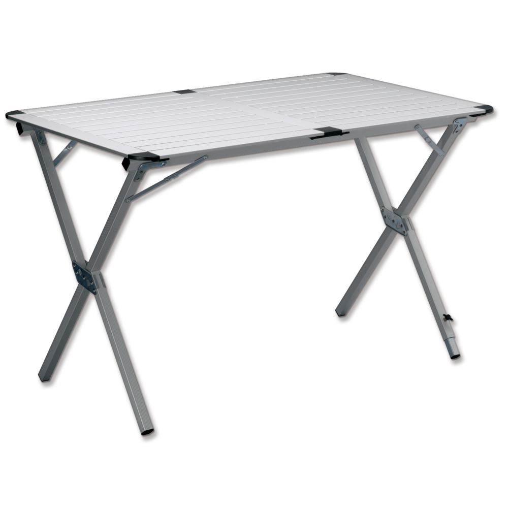 Table à clayette Plateau aluminium avec sac de rangement