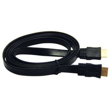 Cable HDMI plat 3m noir
