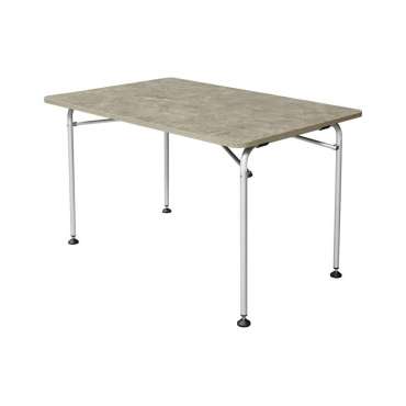 Table de camping ultra légère grise 68 x 100 cm