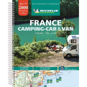 Atlas routier et touristique France Camping-car & Van