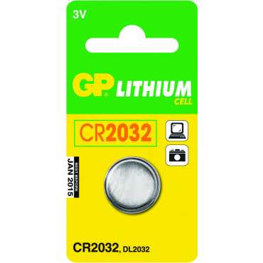 Pile bouton lithium CR2032 (Blister de 1 pile)