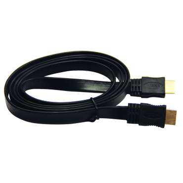 Cable HDMI plat 1.5m noir
