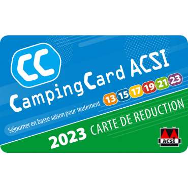 Guide CampingCard ACSI 2023